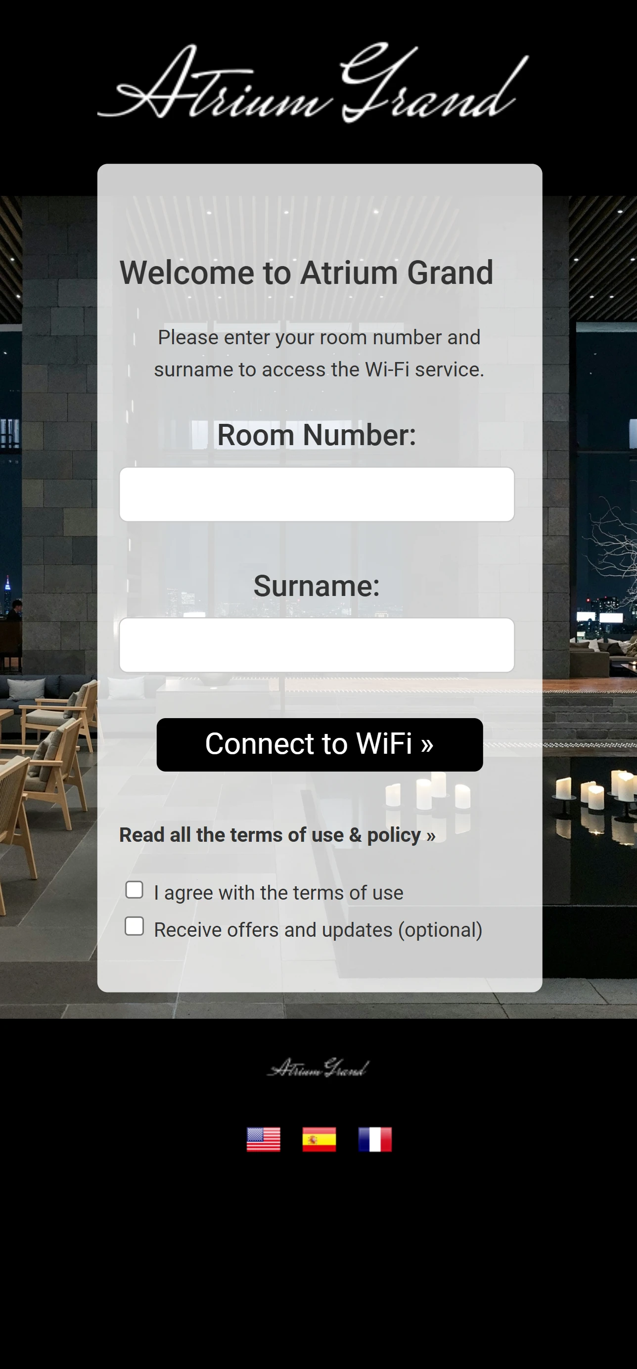 Hotel Atrium Template 1